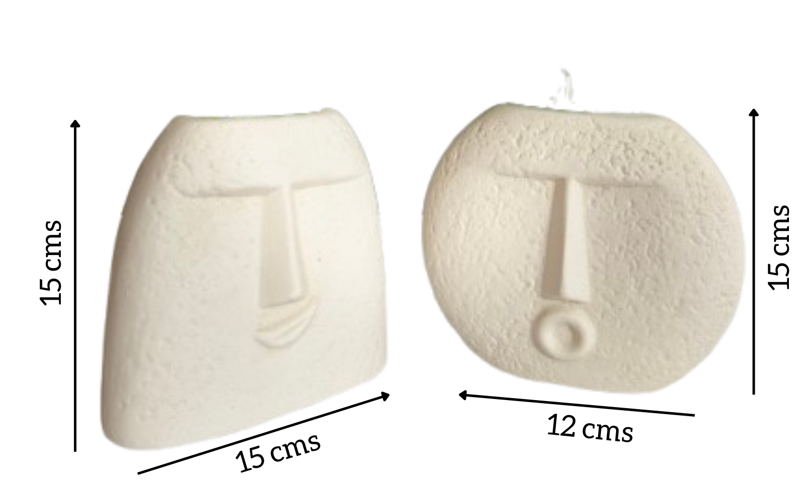 Couple face Vase Set