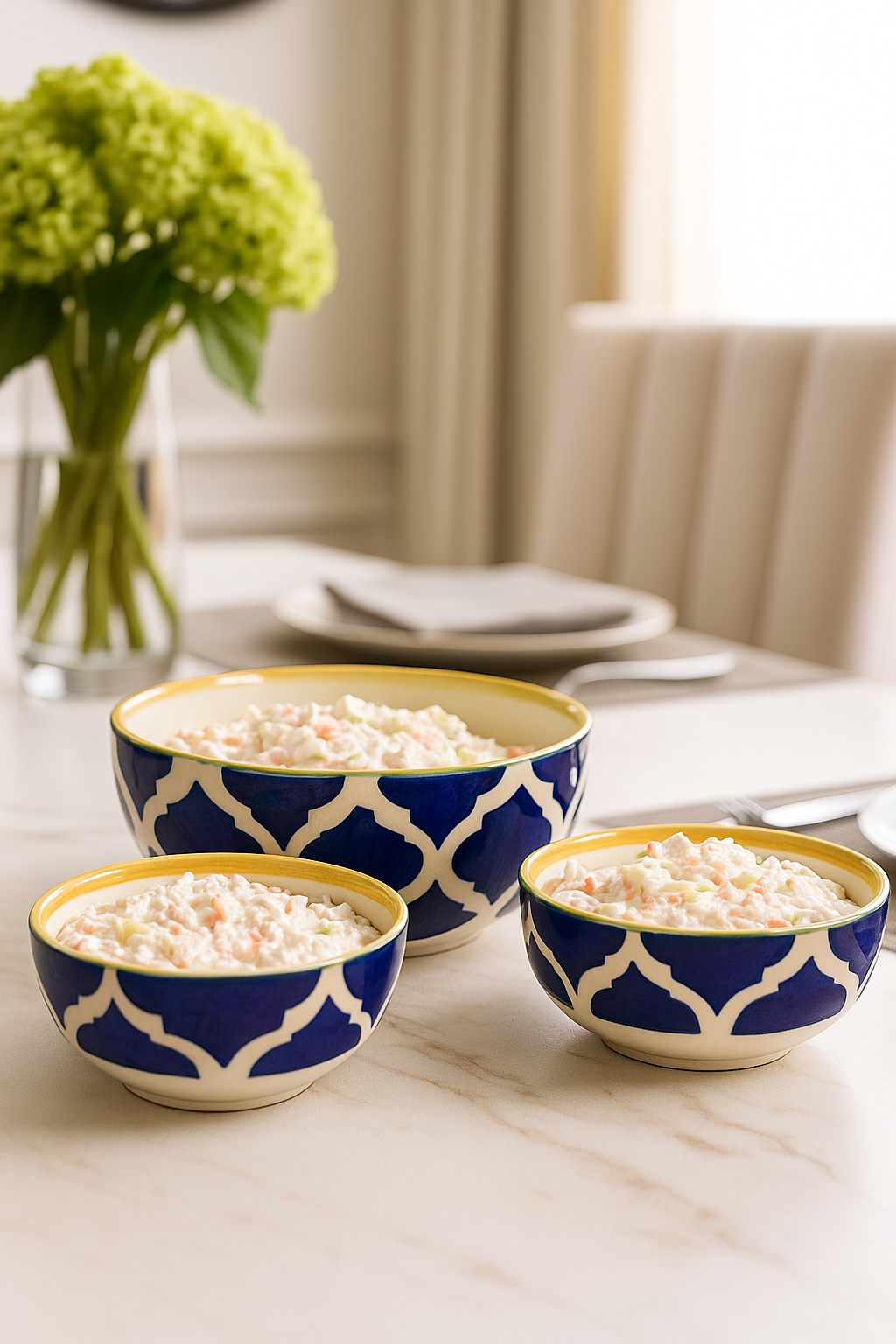 Handmade Salad/ Serving Bowls (set of 3)