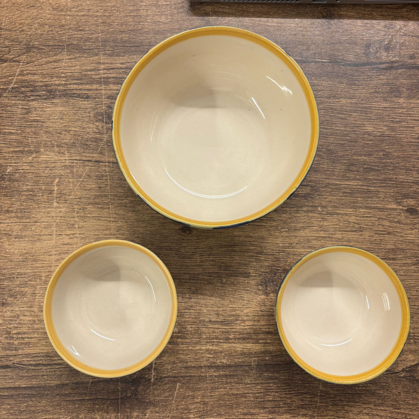 Handmade Salad/ Serving Bowls (set of 3)