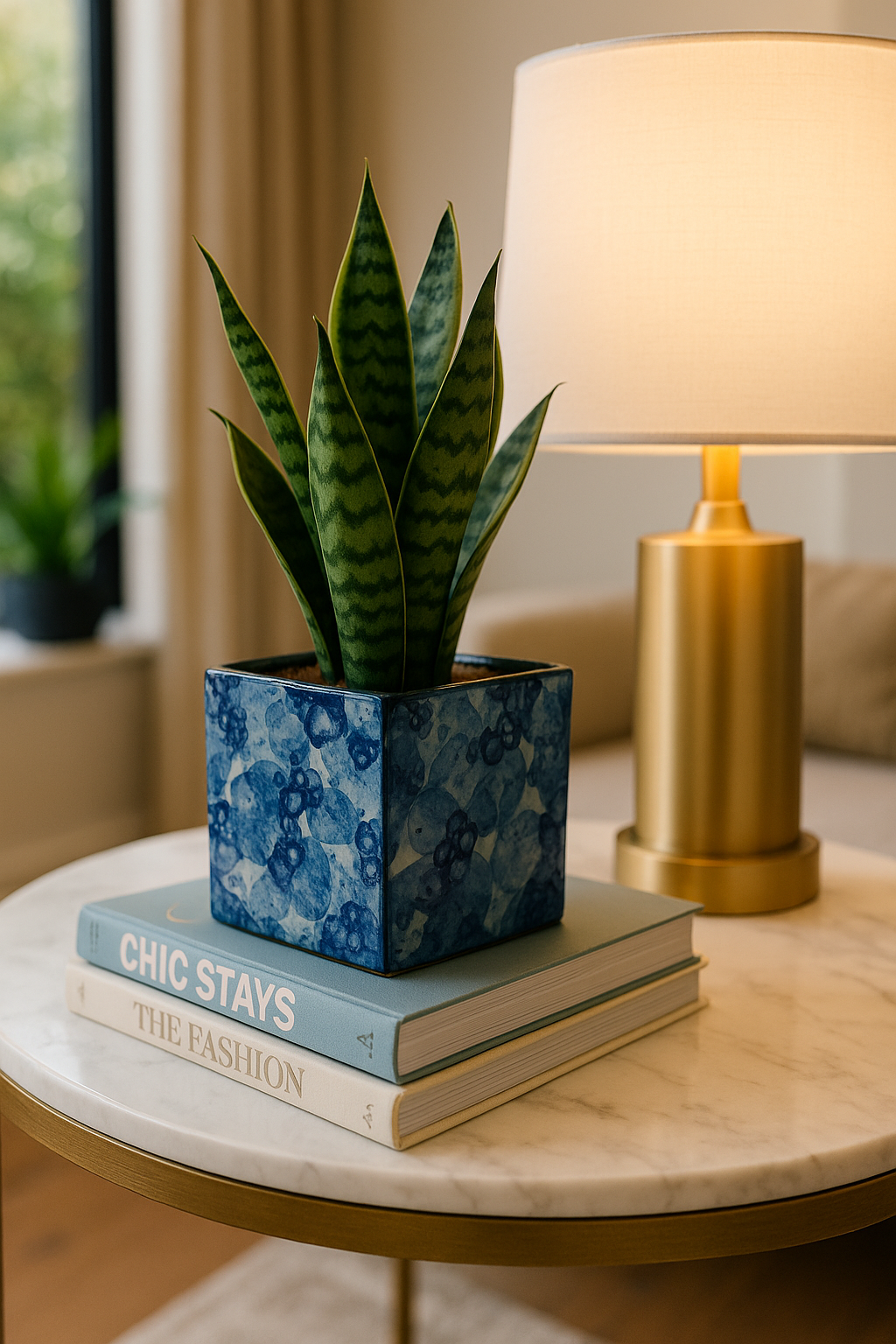 Box Blue 4 x 4 inches