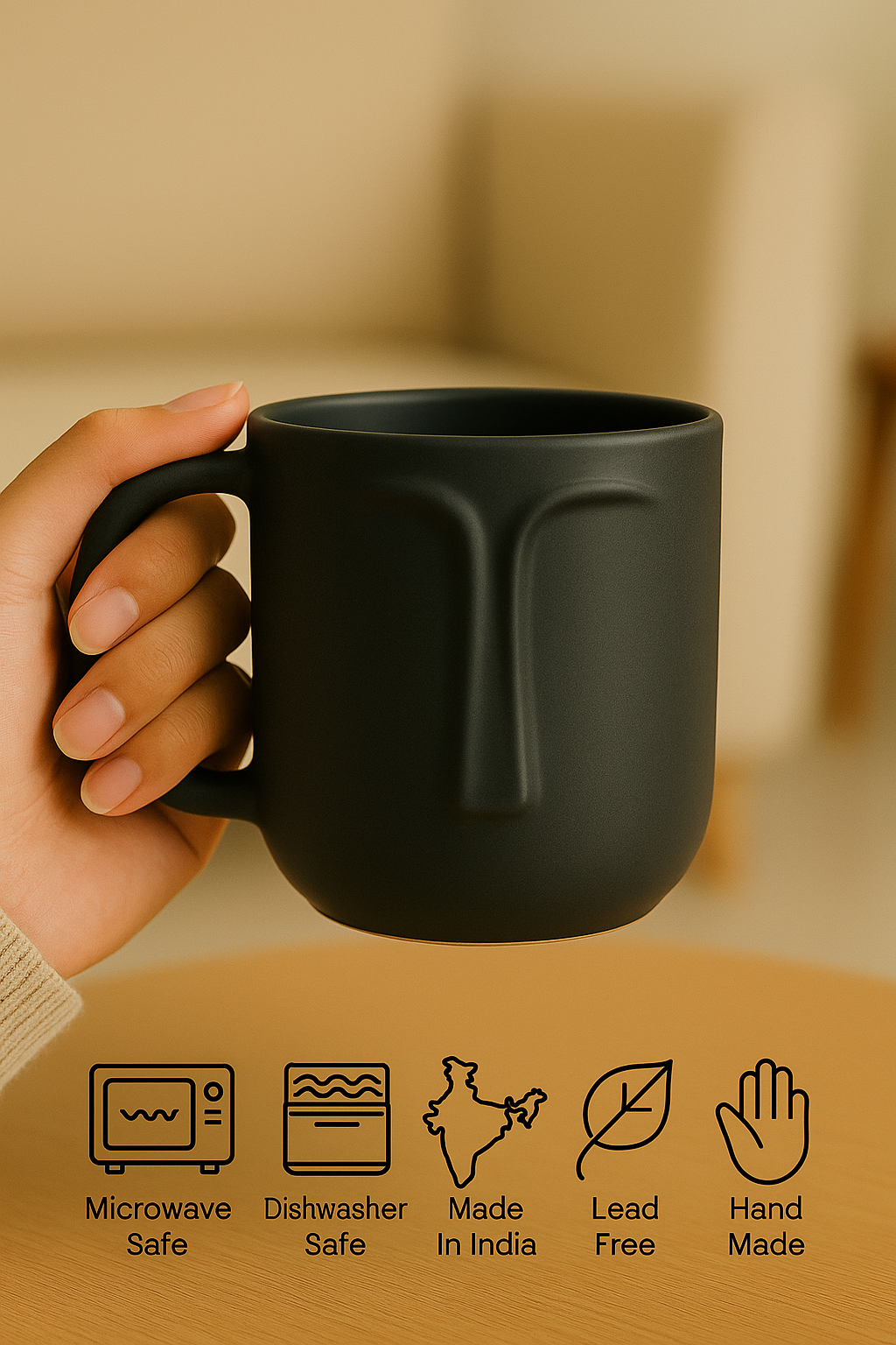 sajaao Face  coffee mug