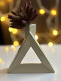 Triangular Vase