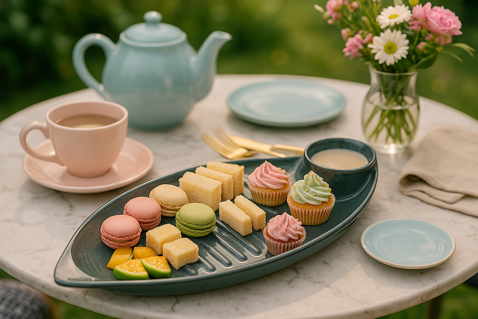 Seashell-Ceramic Serving Platter – 14 x 6 inches