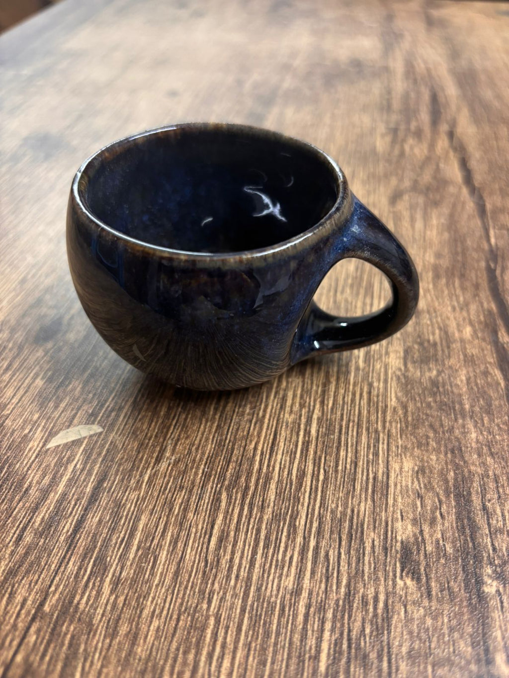 Black Ceramic Espresso Cup Set (Set of 6)